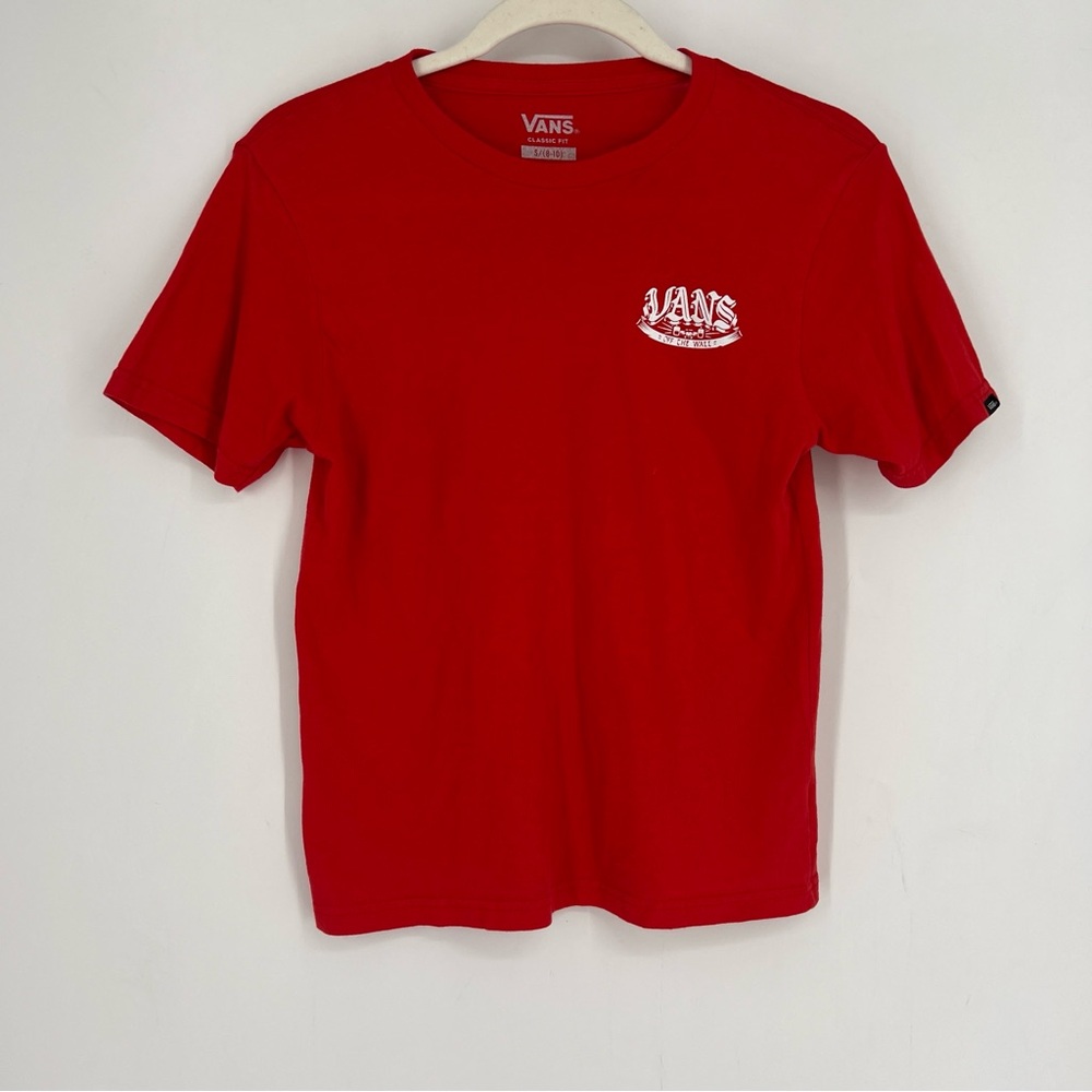 NWOT Vans Red Cropped Tee | Size S